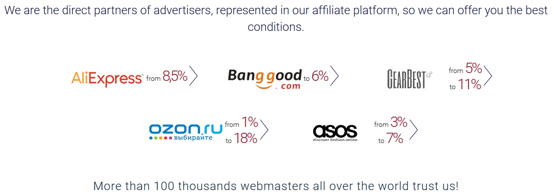 ePN - Chinese Stores affiliate program